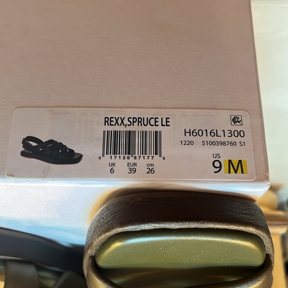 Vince Rexx sandals all leather size 9 new olive - Picture 2 of 14